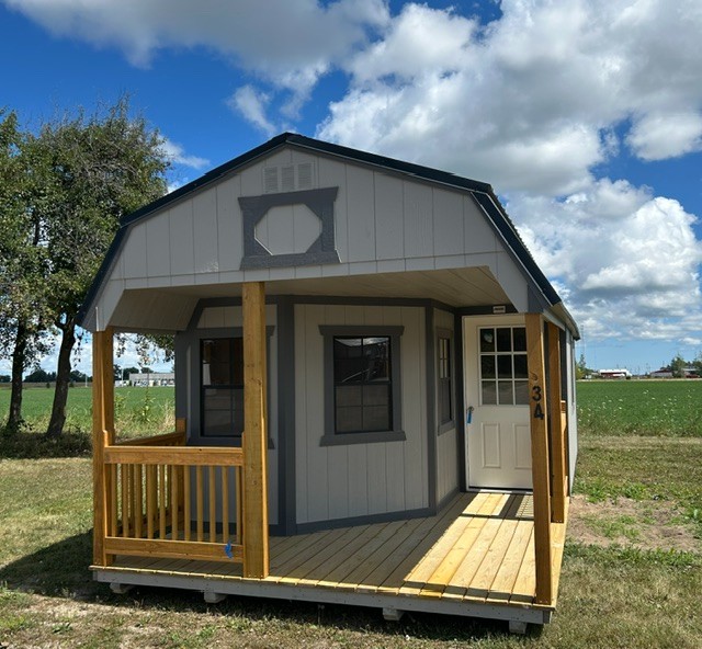 Lofted Barn Deluxe Playhouse - 12x28